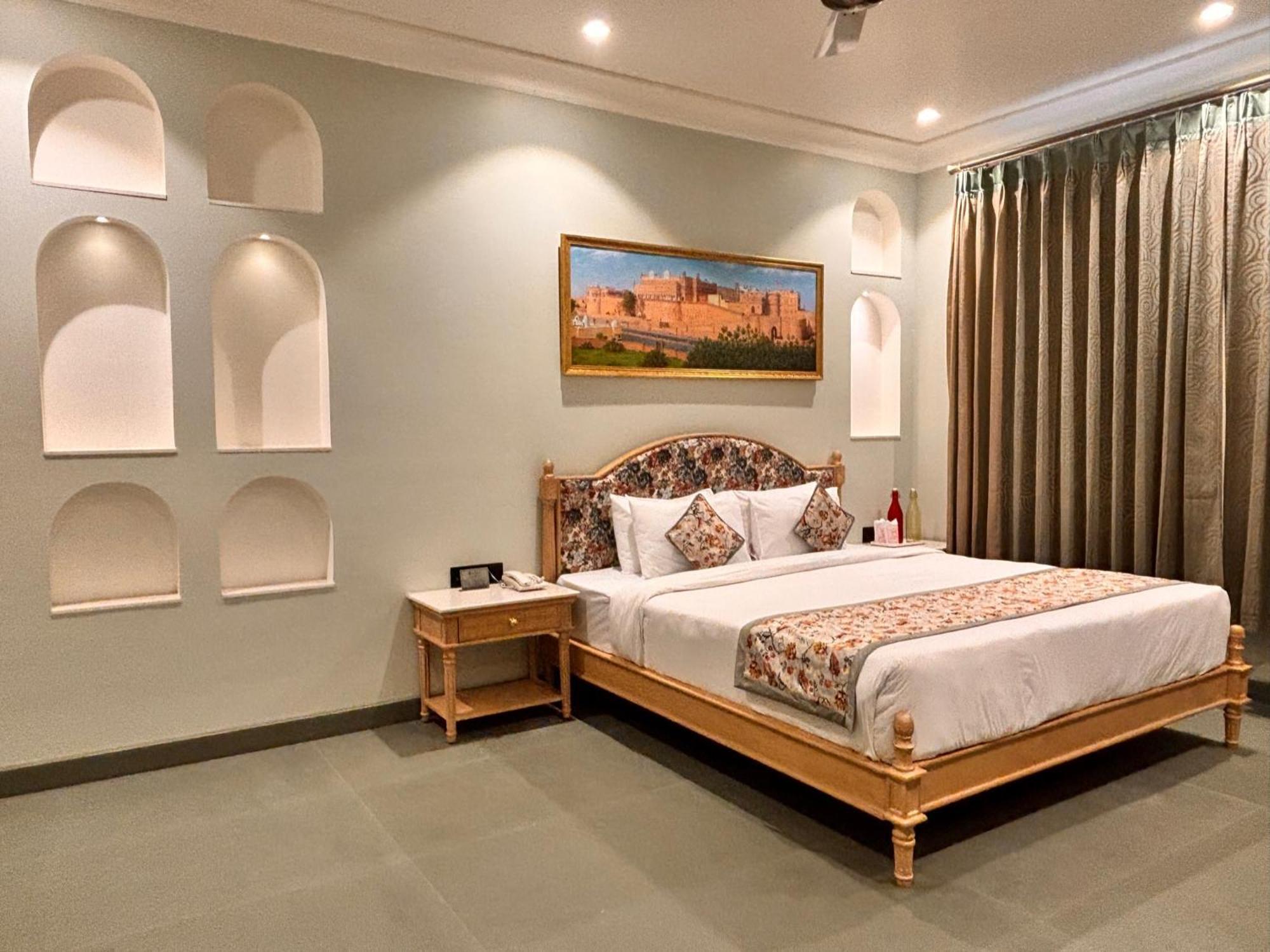 Ratnawali – A Vegetarian Heritage Hotel Jaipur Bagian luar foto